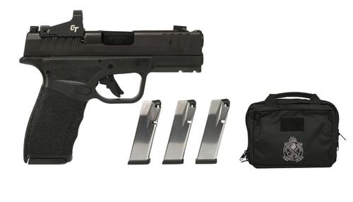 Springfield Hellcat PRO OSP COMP Optic Ready Pistol HCP9379BOSP15COMGU25, 9mm, 3.7in, Black Polymer Grips, 15 Rds
