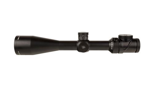 Trijicon Accupoint Rifle Scope 200155, 5x-20x, 50mm Obj, 30mm Tube Dia, Matte Black, Standard Duplex w/Green Dot Reticle