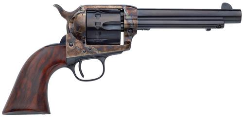 Taylors 4051 Cattleman Single Action Revolver 4051, 22 Long Rifle, 4.75", Walnut Grips, Blued Finish, 12 Rds