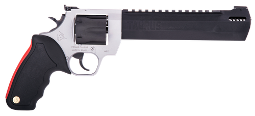 Taurus Raging Hunter Revolver 2440085RH, 44 Remington Mag, 8.375", Black Rubber Grips, Stainless Finish, 6 Rds