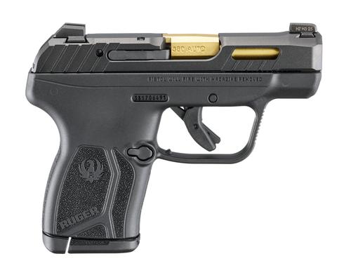 Ruger LCP Max Pistol 13766, 380 ACP, 2.8", Black Polymer Grips, Titanium Nitride Barrel, 10 Rds