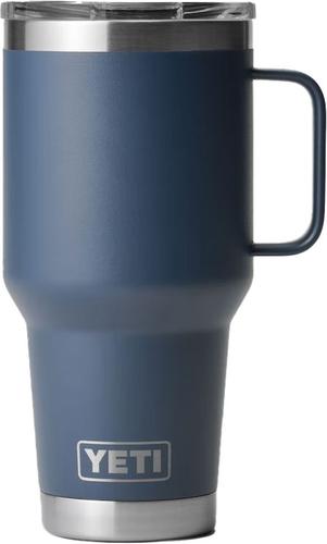 Yeti Rambler 30oz Travel Mug w/ StrongHold Lid (21071502289) Stainless Steel, Navy