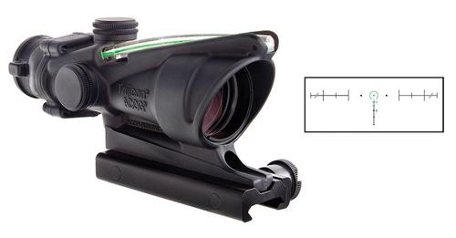Trijicon ACOG Rifle Scope 100224, 4x, 32mm Obj, Green, Horseshoe w/Target Reference System Reticle
