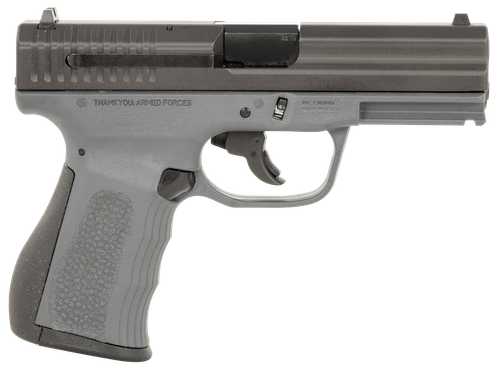 FMK 9C1 G2 *CA/MA Compliant Pistol G9C1G2PSSCM, 9mm Luger, 3.87in, Black Backstrap, Sniper Gray Finish, 10 Rds