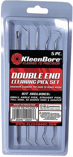 KleenBore KB-PICKSET Stainless Steel Double Ended Gun Pick Set