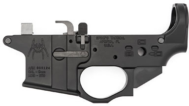 Spike's Tactical Spider Logo 9mm Colt Style Stripped Lower Receiver (STLS910)