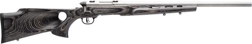 Savage B Mag Target Rimfire Rifle 96972, 17 WSM, 22", Thumbhole Laminate Stock, Matte Stainless Finish, 8 Rds