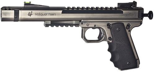 Volquartsen Scorpion Pistol VC45SN-6-HBW, 22 Long Rifle, 6", Hogue Grips, Battleworn Finish, 10 Rds
