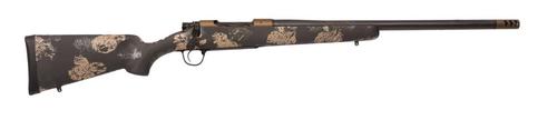 Christensen Ridgeline Rifle 801-06322-01, 7mm PRC, 24", Synthetic Carbon W/green and Tan Accents Stock, 4 Rds