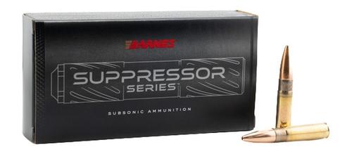 Barnes Suppressor Series Rifle Ammunition 32519, 300 AAC Blackout, Sierra GameKing , 205 GR, 1060 fps, 20 Rd/bx