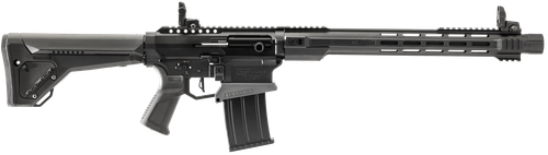 Gforce Arms MKX3 12-Hammer Shotgun GF12HMRB, 12 Gauge, 18.5", 3" Chmbr, Black Steel Barrel, Black Anodized Aluminum Receiver, Fixed Synthetic Stock