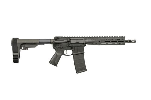 LWRC IC Direct Impingement Pistol ICDIP5B10SBA3ML, 223 Remington/5.56mm NATO, 10 in, Black Finish, 30 Rd