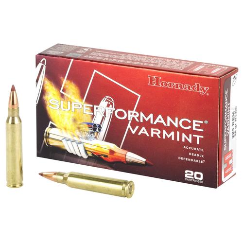 Hornady Superformance Rifle Ammunition 83266, 223 Remington, NTX, 35 GR, 4000 fps, 20 Rd/bx
