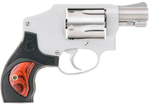 Smith & Wesson 642 Performance Center Revolver 10186, 38 Special, 1-7/8", Synthetic w/Wood Grips, Stainless Finish, 5rd