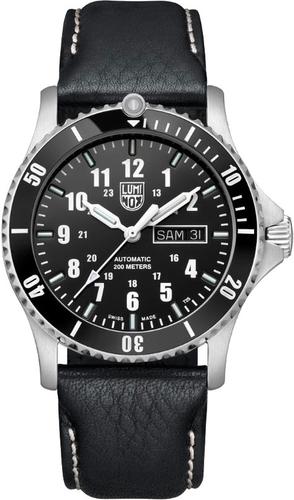 Luminox Sport Timer Automatic Watch XS.0921 Black Dial, White Figures, 42mm, Black Leather Band