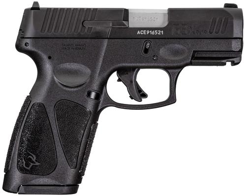 Taurus G3X Pistol 1-G3XSR9031-10, 9mm Luger, 3.26in, Black Polymer Grips, Black Finish, 10 Rds