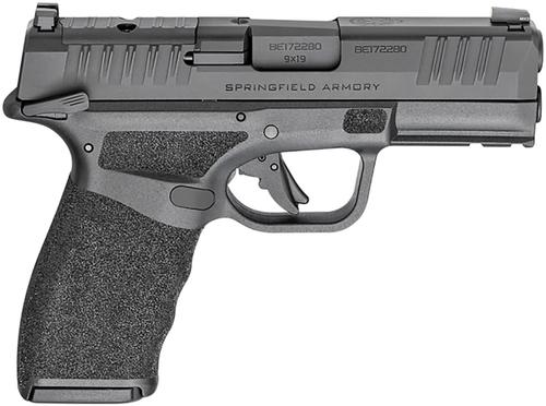 Springfield Hellcat Pro OSP Pistol HCP9379BOSPMSLC, 9mm, 3.7", Optic Ready, Black Textured Polymer Grips, Black Finish, 10 Rds