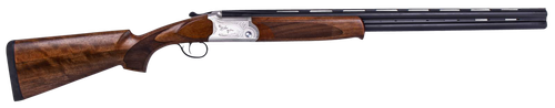 American Tactical SX O/U Shotgun GKOF28SV, 28 Gauge, 26", 3" Chmbr, Wood Stock, Aluminum Alloy w/Engraving Finish
