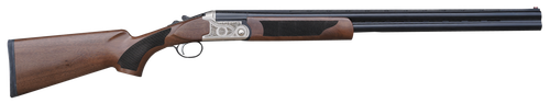 Pointer Acrius Shotgun KAR2028, 20 Gauge, 28", 3" Chmbr, Nickel Engraved Metal Finish, Turkish Walnut Stock
