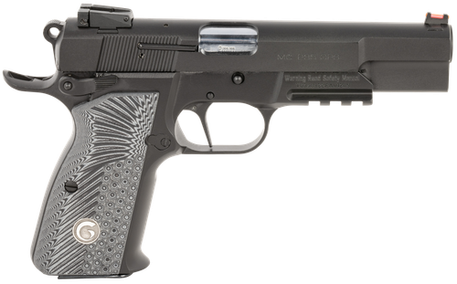 Girsan MCP35 OPS SAO Pistol 390470, 9mm Luger, 4.87", Checkered Grips, Matte Black Finish, 15 Rds