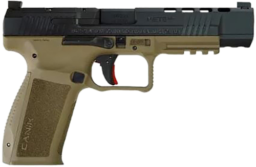 Century Mete SFx Optic Ready Pistol HG6651N, 9mm Luger, 5.20in, Aggressive Texture Grips, Flat Dark Earth Finish, 10 Rds