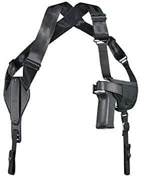Uncle Mikes Horizontal Shoulder Holster 3.25"-3.75" Barrel Medium/Large Auto (8716)
