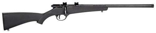 Savage Arms Rascal FV-SR Youth Bolt Action Rifle 13834, 22 LR, 16.12", Black Stock, Blued Finish, 1 Rd