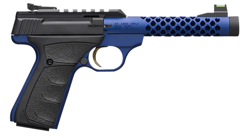 Browning Buck Mark Plus Pistol 051585490, 22 LR, 5.87", Black Ultragrip FX, Blue Finish, 10 Rds