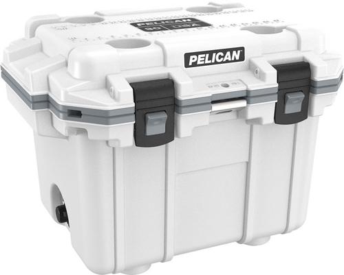 Pelican 30 Quart Elite Cooler, wHITE/Gray (30Q-1-WHTGRY)