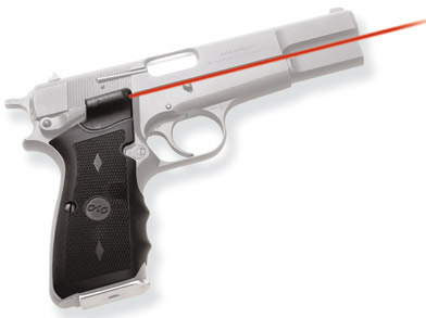Crimson Trace LG-309 Dual Side Activation Lasergrip For Browning Hi-Power