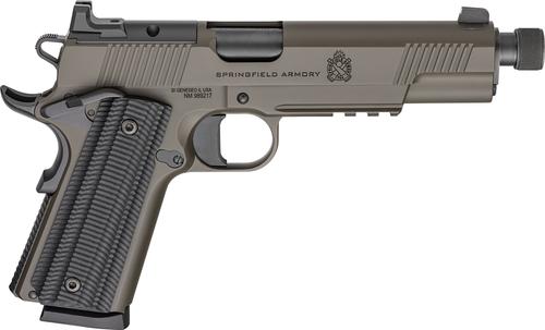 Springfield Operator AOS Pistol POT9230GAOS, 45 ACP, 5.75in, Black VZ G10 Grips, 8 Rds