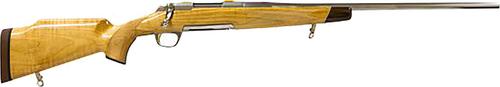 Browning X-Bolt White Gold Medallion Rifle 035332299, 6.8 Western, 24" Octagon, Maple Stock, Satin Stainless Finish