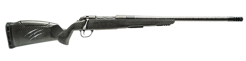 Fierce CT Rage LR Bolt Action Rifle FCTRGLR7PRC22BCP, 7mm PRC, 22", Black Matrix Carbon Fiber Match Grade Threaded Barrel, Black Carbon Fiber Stock