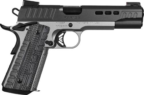Kimber 3000422 Rapide Two-Tone Pistol - 45 ACP, 5" Barrel, Matte Black Slide, Stainless Finish Frame, 8 Rds