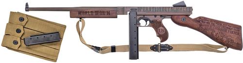 Auto Ordnance Iwo Jima Commeorative M1 Thompson Rifle TM1C3, 45 ACP, 16.5 in, Walnut Stock, Blue Finish, 30 Rds
