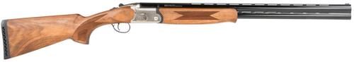 TriStar Trinity O/U Shotgun 33104, 12 Gauge, 26", 3" Chmbr, Engraved with 24K Gold Inlay Finish, Walnut Stock