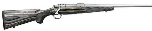 Ruger M77 Hawkeye Compact Bolt Action Rifle HHKM77CRBBZ 17110, 308 Winchester, 16 1/2 in, Black Lam Stock, Matte Stainless Finish, 4 Rds