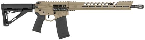 Diamondback DB-15 Rifle DB1731K061, 5.56 NATO, 16", Adjustable CTR Stock, FDE Finish, 30 Rds