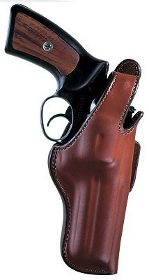 Bianchi Thumbsnap Holster w/Suede, Model 10323, For 6 1/2 in BBL; Astra .357; Colt; S&W 27, 28, 29Taurus 607