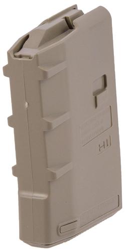 Hera USA AR-15/M4 Magazine, 223 Rem/300 Blackout/5.56 NATO, 10 Rounds, Tan, Detachable (1313T)