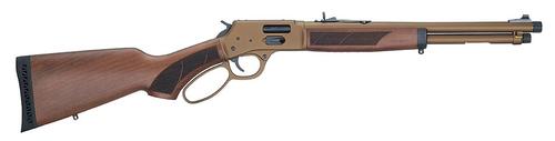 Henry Explorer Carbine Side Gate Lever Action Rifle H012XCW-357, 357 Mag/38 SPL, 16.5", Walnut Stock, Burnt Bronze Cerakote, Threaded, 7 Rds