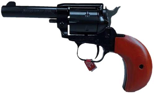 Heritage Barkeep Revolver BK22B3BH, 22 LR, 3.60", Cocobolo Bird Head Grips, Black Oxide Finish, 6 Rds