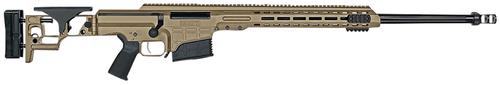 Barrett MRAD Bolt Action Rifle 18479, 338 Lapua Mag, 26", Folding w/Adjustable LOP Stock, FDE Finish, Match Grade Barrel, 10 Rds