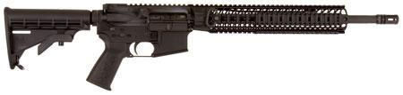 Spike's Tactical ST-15 LE Mid Length Semi-Auto Rifle STR5035R2S, 223 Remington/5.56 NATO, 16", M4 Fixed Black Stock, Black Finish, 30 Rds