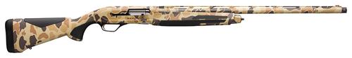 Browning Maxus II Shotgun 011740205, 12 Gauge, 26", 3.5" Chmbr, Overmolded Grips, Vintage Tan Camo