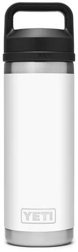 Yeti Rambler Bottle 18oz Stainless Steel Bottle, DuraCote White (YRAMB18WH)