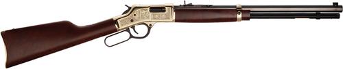 Henry Big Boy American Oilman Rifle H006OM, 44 Remington Mag, 20" Octagon, Walnut Stock, Blue Finish, 10 Rds