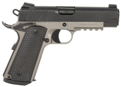 EAA MC1911 C Untouchable Pistol 392077, 9mm Luger, 4.40in, Black Polymer Grips, Stainless Finish, 9 Rds