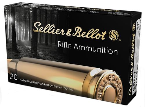 Sellier & Bellot Rifle Ammuntion SB764A, 7 X 64, Soft Point (SP), 139 GR, 2808 fps, 20 Rd/bx