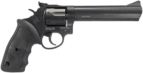 Taurus 66 Medium Frame Revolver 2660061, 357 Magnum, 6", Black Rubber Grip, Blue Finish, 7 Rd
